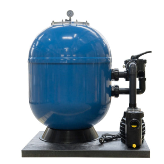 Pool Sandfilteranlage Atlantica Ø 620 mm mit Speck Badu Prime 13 – 13 m³/h – für Pools bis 100 m³ – 230 V