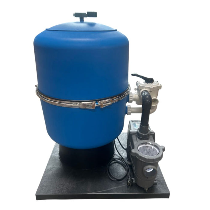 Pool Sandfilteranlage Hawaii Ø 600 mm mit OKU Eco Whisper (drehzahlgeregelt) – für Pools bis 100 m³