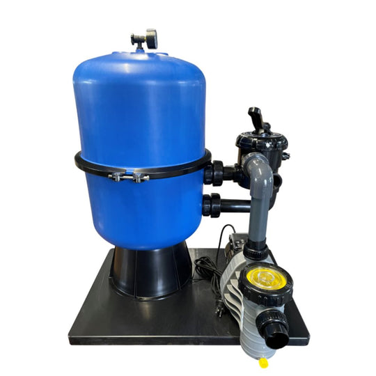 Pool Sandfilteranlage Pacific Timer Ø 400 mm mit Aqua Plus 6 mit Zeitschaltuhr – 6 m³/h – für Pools bis 50 m³