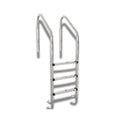 Edelstahlleiter 3-stufig V2A, weites Modell, im Set Premium enthalten