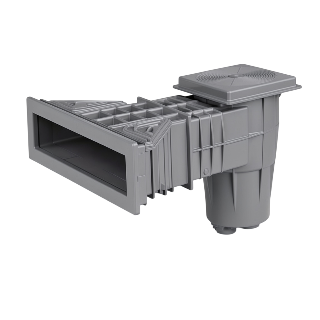 Slim Skimmer Lux Grau RAL7004
