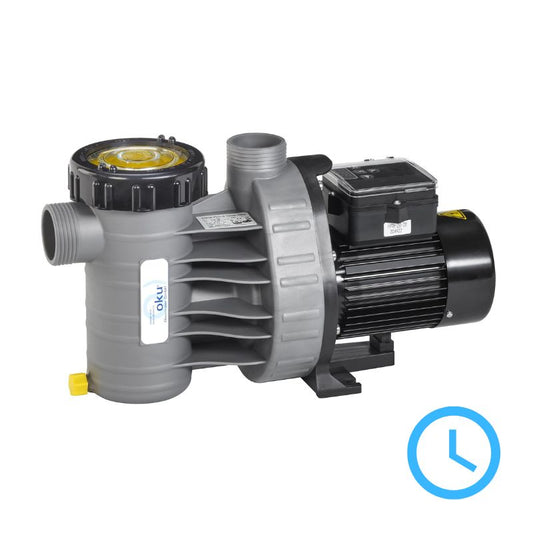 Aqua Plus 6 Pool Filterpumpe 6m³/h mit Timerfunktion - Für Becken bis 36000L