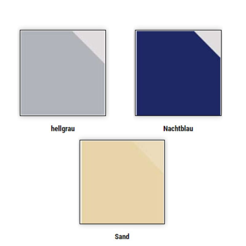 Pool Sicherheitsabdeckung Überlaufbecken (30cm Rinne) – Übersicht der verfügbaren Farben